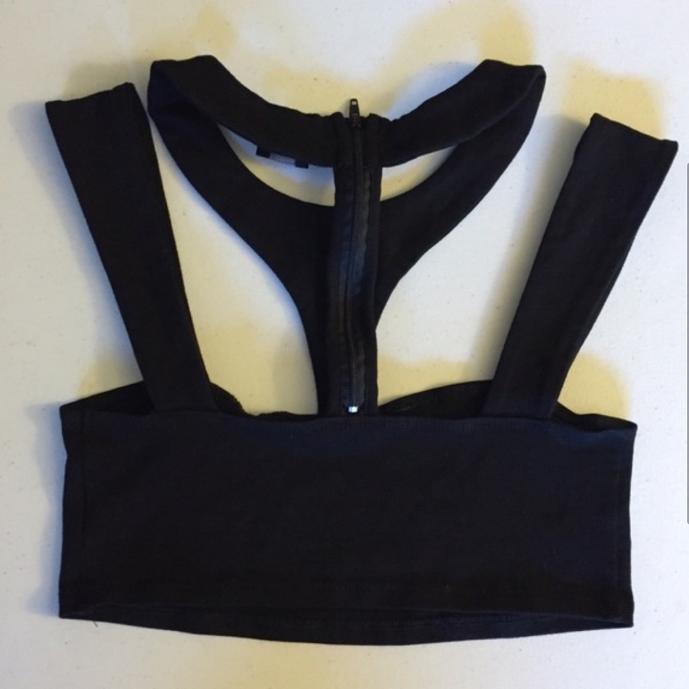 ASOS Collared Crop - Picture 2 of 4